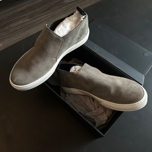 James Perse Women’s Mid Venice Slip Ons Suede Size 10/40